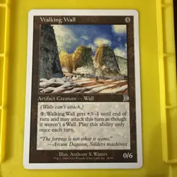 Walking Wall #38 (NM) Deckmasters Garfield vs Finkel DKM Magic MTG - Image 1