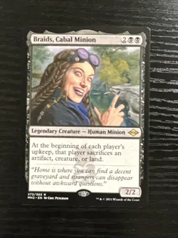 MTG *Braids, Cabal Minion X1* (NM) Modern Horizons 2 Magic the Gathering - Image 1