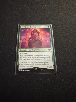 MTG Delighted Halfling Non-Foil Near Mint - Image 1