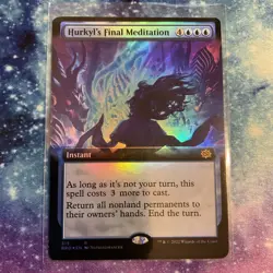 Hurkyl's Final Meditation (FOIL) x1 - MTG The Brothers' War BRO #315 - Image 1