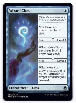 Wizard Class LP Adventures in the Forgotten Realms 081/281 MTG Regular - Image 1