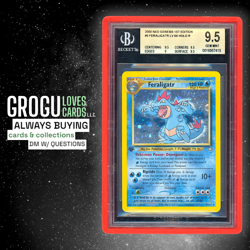 Pokemon - 1st Neo Genesis Feraligatr #5 Holo - BGS 9.5 GEM MINT - Image 1