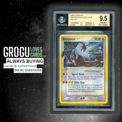 Pokemon - EX Deoxys RAYQUAZA Gold Star #107 - BGS 9.5 GEM - Amazing Holo Orbs! - Image 1