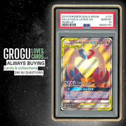 Pokemon - Latias & Latios GX #170 Team Up ALT - PSA 10 GEM MINT Lovebirds - Image 1
