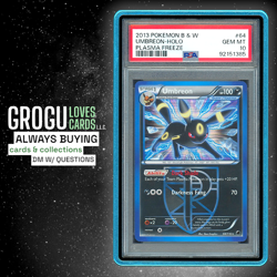 Pokemon B&W Plasma Freeze - Umbreon Holo #64 - PSA 10 LOW POP Grail! - Image 1