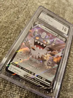Pokemon Galarian Perrserker V Lost Origin 129/126 Holo **CGC Gem Mint 10** - Image 4