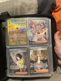 Pokemon Binder Collection (SIRs, Full Arts, Illustration Rares, Golds, Trainers) - Image 1