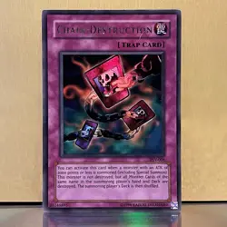 YuGiOh • Chain Destruction • PSV-006 • Unlimited Holo Ultra Rare • MP - Image 1
