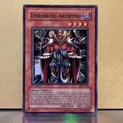 YuGiOh • Terrorking Archfiend • DCR-072 • 1st Edition Holo Super Rare • MP - Image 2