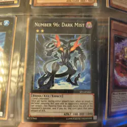 Yugioh Number 96: Dark Mist SP13-EN031 Starfoil Rare 1st Edition LP - Image 1