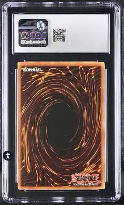 Yugioh ERROR FOIL SHIFT Blue-Eyes White Dragon SDK-001 Ultra Misprint CGC 8.5 - Image 3