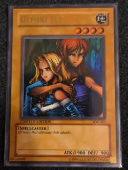 Gemini Elf IOC-SE1 Invasion of Chaos Limited Edition NM yugioh Ultra - Image 1
