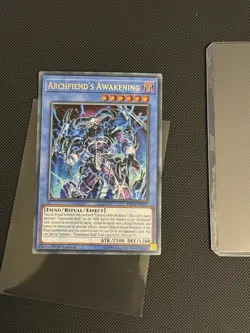 1x (NM) Archfiend's Awakening - FIGA-EN031 - Secret Rare - 1st Edition YuGiOh - Image 1