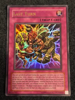 Yugioh! TCG Last Turn LOD-099 Ultra Rare Unlimited Edition LP - Image 1