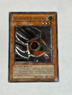 YUGIOH ENHANCED NA Adhesive Explosive SOI-EN011 Ultimate Rare NM - Image 1