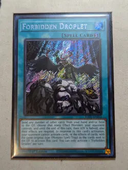 Forbidden Droplet - RA01-EN064 - Secret Rare - Yugioh - Image 1