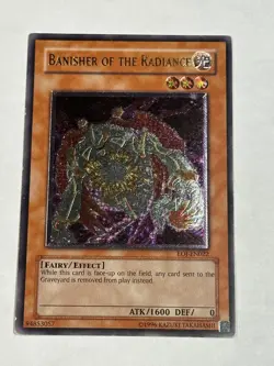 YUGIOH EURO Banisher of the Radiance EOJ-EN022 Ultimate Rare MP - Image 3