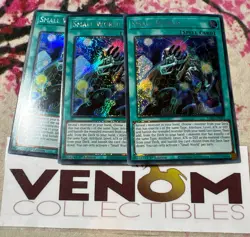 3x (M/NM) *EURO* Small World RA01-EN067 Platinum Secret Rare 1st Edition YuGiOh - Image 1