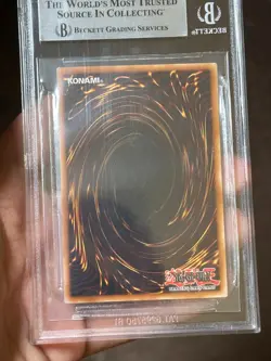 YUGIOH BGS 8.5 Elemental Hero Burstinatrix MF03-EN002 Parallel Rare promo - Image 3