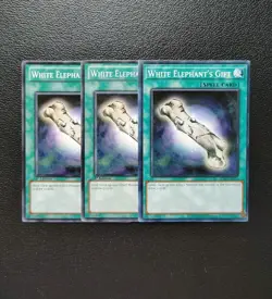Yu-Gi-Oh - White Elephants Gift 3X - Full Playset - Image 1