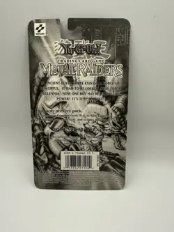 2002 YUGIOH METAL RAIDERS 1ST EDITION BLISTER PACK FACTORY SEALED VINTAGE - Image 2
