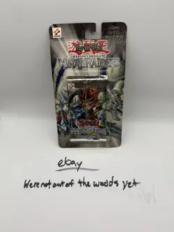 2002 YUGIOH METAL RAIDERS 1ST EDITION BLISTER PACK FACTORY SEALED VINTAGE - Image 3