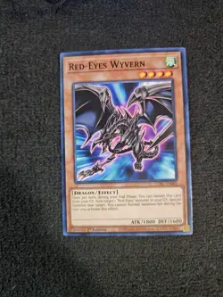 LDS1-EN005 Red-Eyes Wyvern Common 1st Edition YuGiOh Card - Image 1