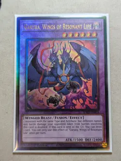 Garura, Wings of Resonant Life RA02-EN024 Ultimate Rare 1st Edition YuGiOh - Image 1