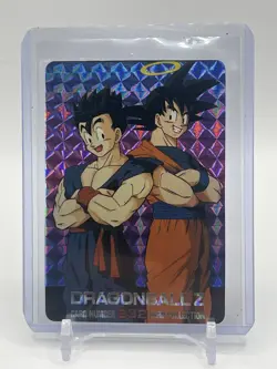 Dragon Ball Z 2001 Hero Collection Card Bird Studio Holo #232 Goku & Gohan - Image 1