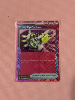 Scoop Up Cyclone 162/167 Twilight Masquerade ACE SPEC Rare Pokemon Card Mint - Image 1