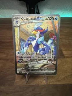 Pokemon TCG Quaquaval EX 260/193 Paldea Evolved Special Illustration Holo Card - Image 1