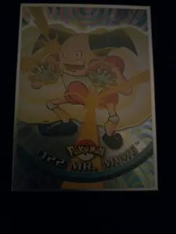 Pokemon Animation TV Series Card #122 Mr Mime - Image 3