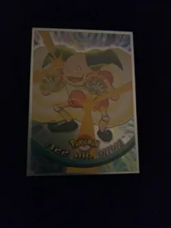 Pokemon Animation TV Series Card #122 Mr Mime - Image 4