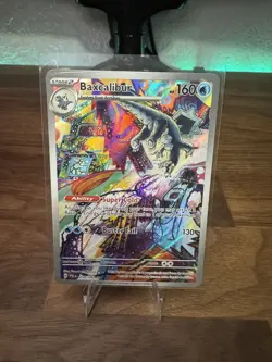 Pokemon TCG Baxcalibur Card 210/193 IR Sv02: Paldea Evolved 2023 - Image 1