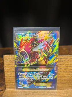 Pokemon XY BREAKpoint Mega M Gyarados EX Full Art Holo Card 115/122 NM- - Image 1