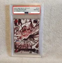 PSA10 Kamusari OP10-019 Divine Departure Shanks One Piece Card Game Japanese - Image 1