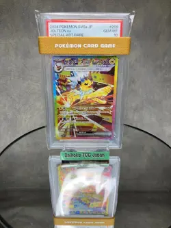 Pokemon Card Jolteon ex SAR Japanese PSA10 GEM MINT Rare VSTAR Fest Ex 209/187 - Image 2