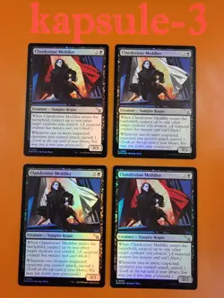 4x Clandestine Meddler | FOIL | Murders at Karlov Manor | MTG Magic Cards - Image 1