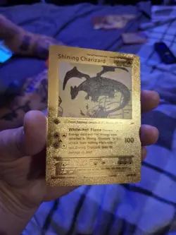 Shining Charizard 1st Edition - Gold Foil, Pokemon Card - Image 1