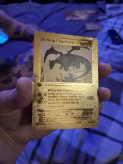 Shining Charizard 1st Edition - Gold Foil, Pokemon Card - Image 3