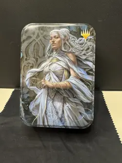 Magic the Gathering Lord of the Rings Collector Tin Galadriel Mtg LOTR EMPTY - Image 1