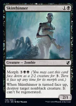 Skinthinner - Medium Play MTG Commander 2019 - Image 1