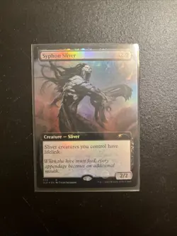 MTG Syphon Sliver Extended Art Foil Secret Lair Drop Series NM - Image 1
