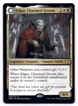 Edgar, Charmed Groom LP Innistrad, Crimson Vow 236/277 MTG Regular - Image 1