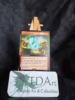 WILD WASTELAND ~ NM ~ MTG Magic - 0396 PIP Fallout EXTENDED Art - Image 1