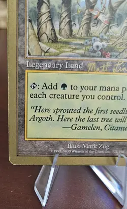 Gaea's Cradle - 1999 Matt Linde (USG) MTG World Championship Tokyo - Image 5