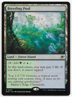 Breeding Pool - Magic the Gathering -Edge of Eternities (EOE) MTG Rare - Image 1