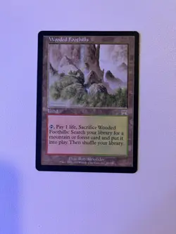 Wooded Foothills NM, English MTG Onslaught - Image 1