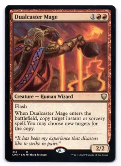 Dualcaster Mage LP Commander Legends 412 MTG Regular - Image 1