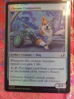 FOIL Chrome Companion Edge of Eternities MAgic The Gathering MTG CCG Card - Image 1